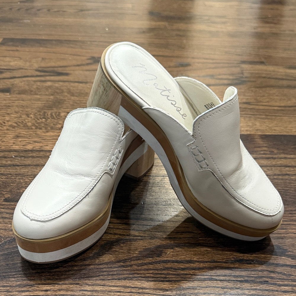 Matisse Kristy Heel Mul in Bone - Picture 7 of 8